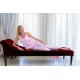 Pijama Luxury Lara din Matase Roz