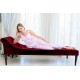 Pijama Luxury Lara din Matase Roz