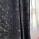 Set 2 draperii din Jacquard, 140x240cm, cu tiv lat, Gri inchis