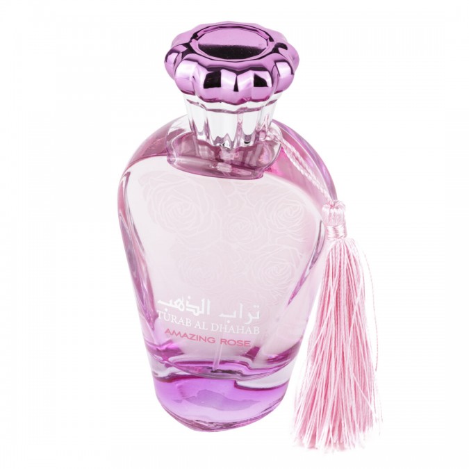 Apa de Parfum Turab Al Dhahab Amazing Rose, Ard Al Zaafaran, Femei - 100ml
