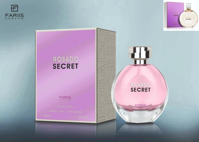 Apa de Parfum Rosado Secret, Fariis, Femei - 100ml