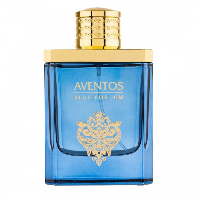 Apa de Parfum Aventos Blue For Him, Fragrance World, Barbati - 100ml