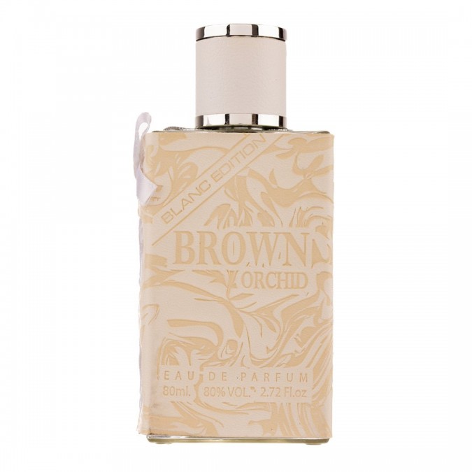 Apa de Parfum Brown Orchid Blanc Edition, Fragrance World, Unisex - 80ml