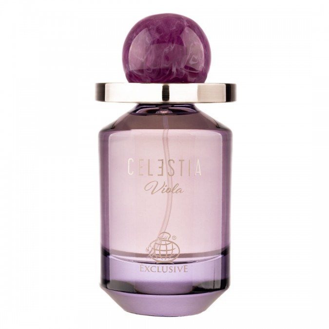 Apa de Parfum Celestia Viola , Fragrance World, Femei - 80ml