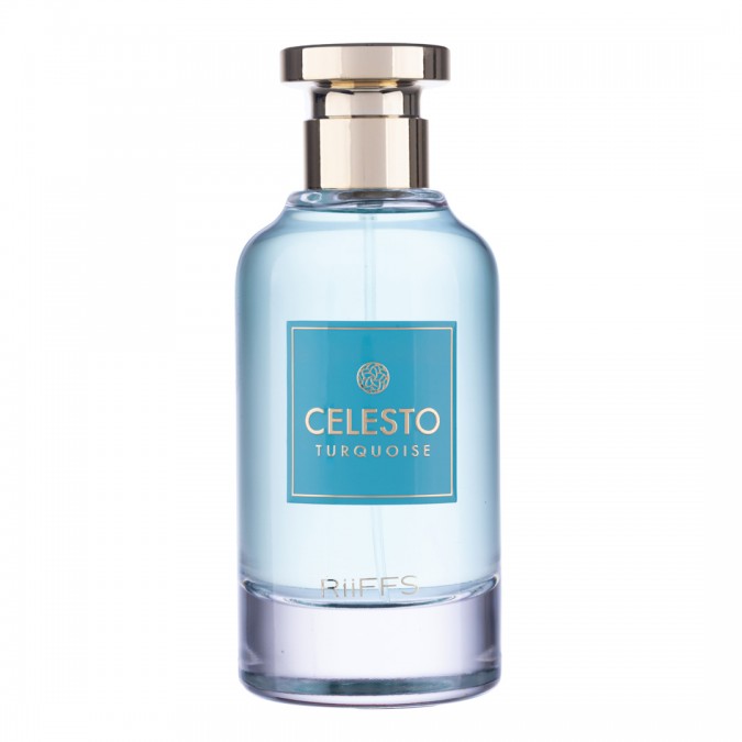 Apa de Parfum Celesto Turquoise, Riiffs, Unisex - 100ml