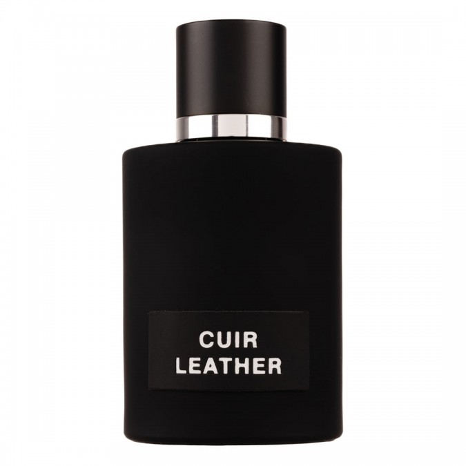 Apa de Parfum Cuir Leather, Fragrance World, Barbati - 100ml