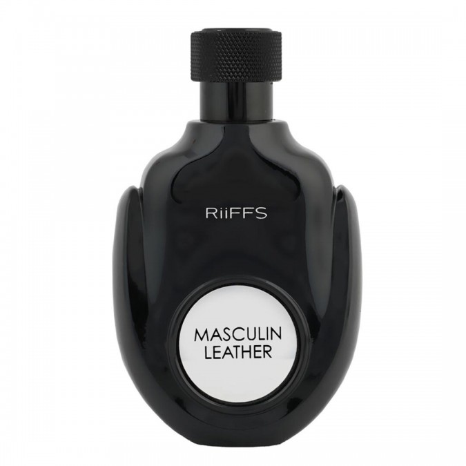 Apa de Parfum Masculin Leather, Riiffs, Barbati - 100ml