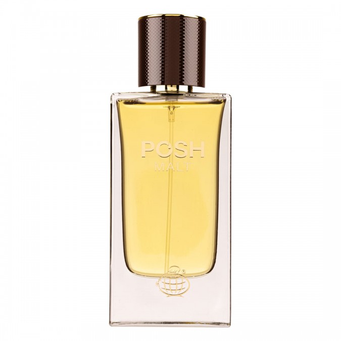 Apa de Parfum Posh Malt, Fragrance World, Barbati - 80ml