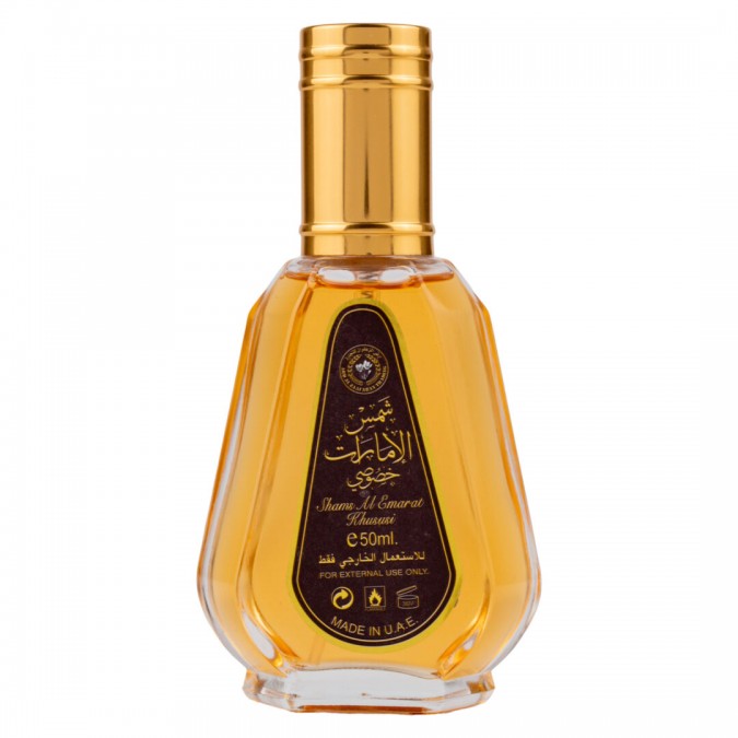 Apa de Parfum Shams Al Emarat Khusushi, Ard Al Zaafaran, Femei - 50ml