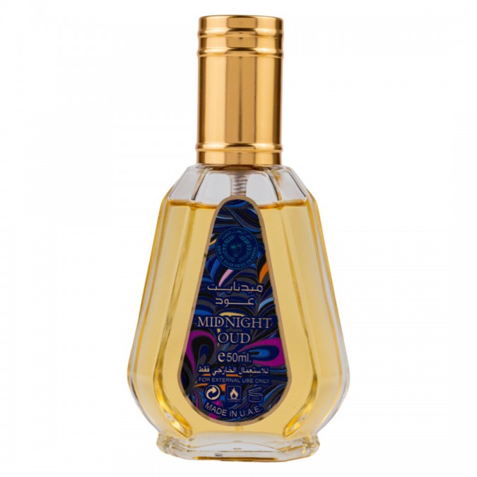 Apa de Parfum Midnight Oud, Ard Al Zaafaran, Barbati - 50ml