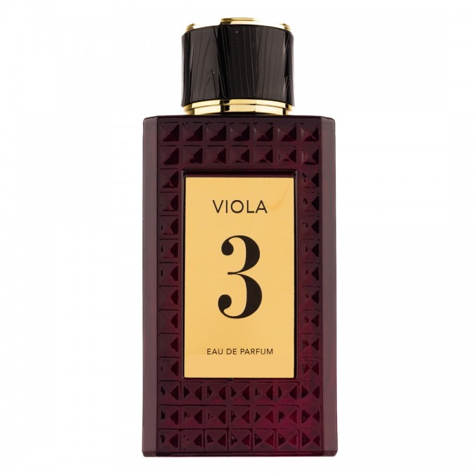 Apa de Parfum Viola 3, Fragrance World, Femei - 90ml