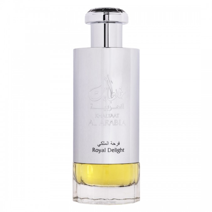 Apa de Parfum Khaltaat Al Arabia Silver, Lattafa, Barbati - 100ml