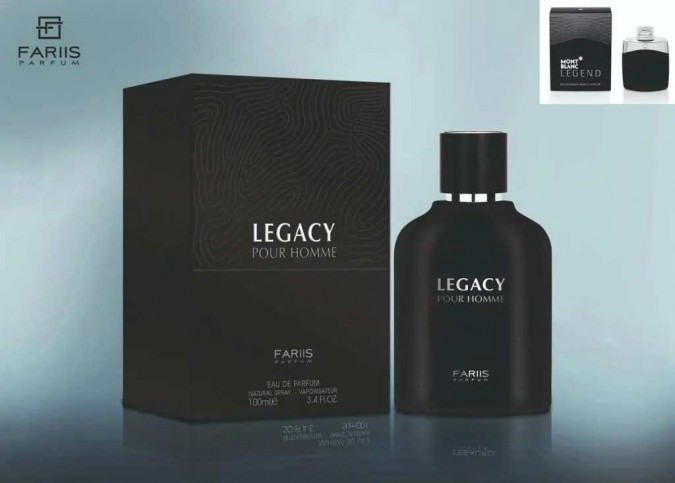 Apa de Parfum Legacy, Fariis, Barbati - 100ml