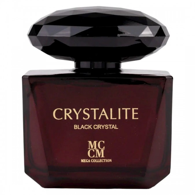 Apa de Parfum Crystalite Black Crystal, Mega Collection, Femei - 100ml